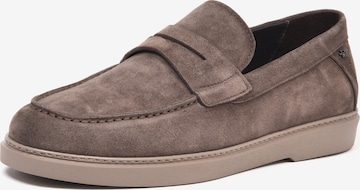 Mocassin BALDININI en beige : devant