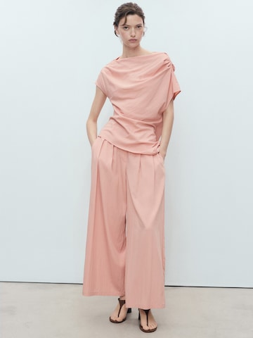 MANGO Bluza 'BERTA-H' | roza barva
