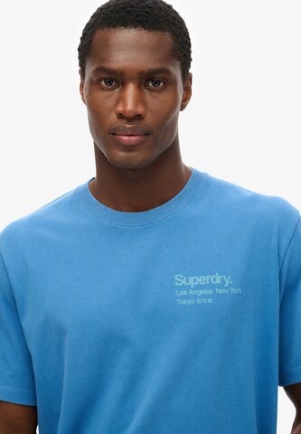 Maglietta 'Core City' di Superdry in blu