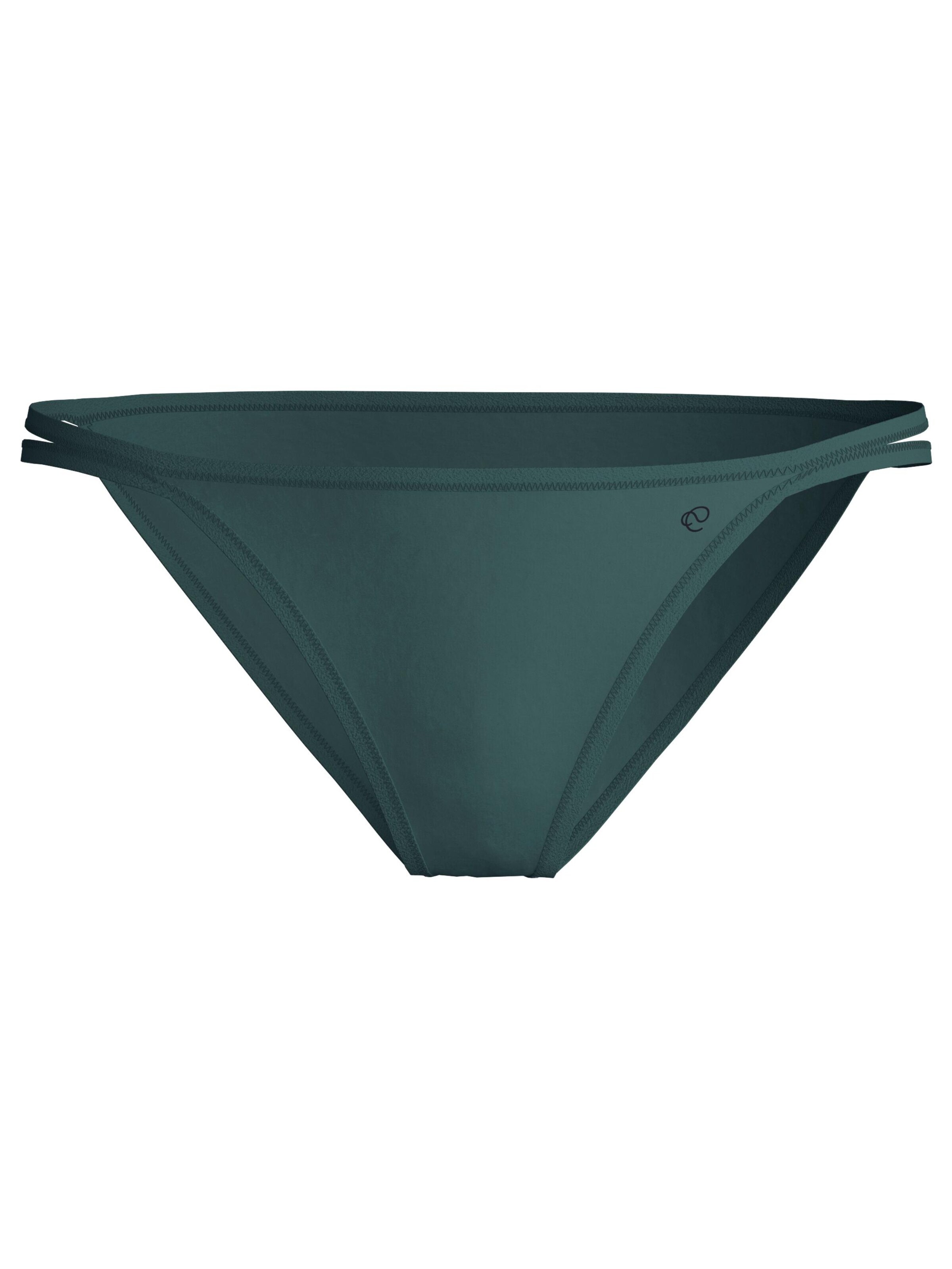 Slip 'Sleek Skin' di CALIDA in verde: frontale