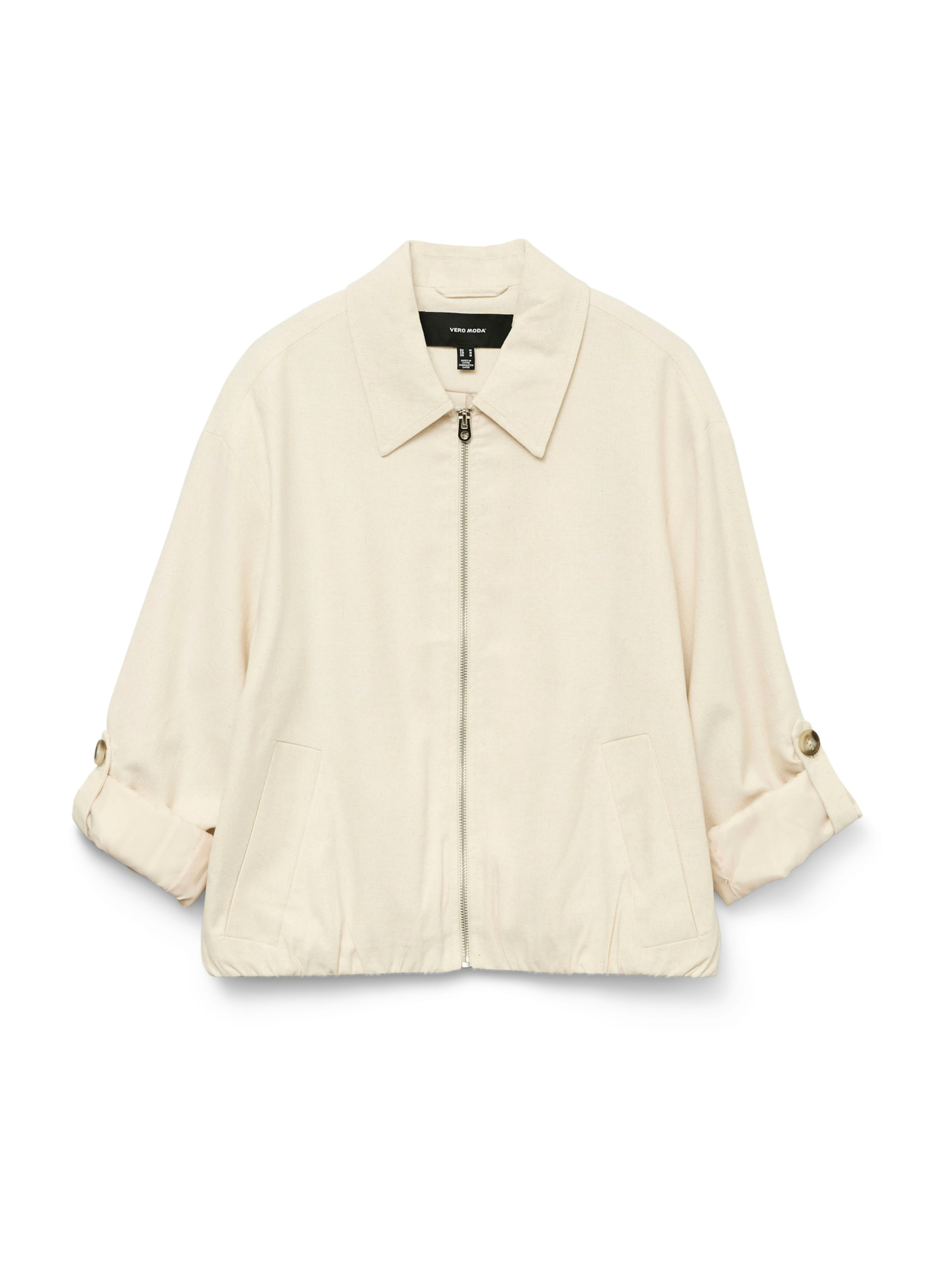 VERO MODA Kevad-sügisjope &#x27;VMANNA&#x27;, värv beež: eest vaates