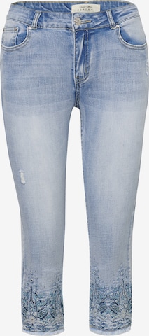 KOROSHI Regular Jeans in Blauw: voorkant