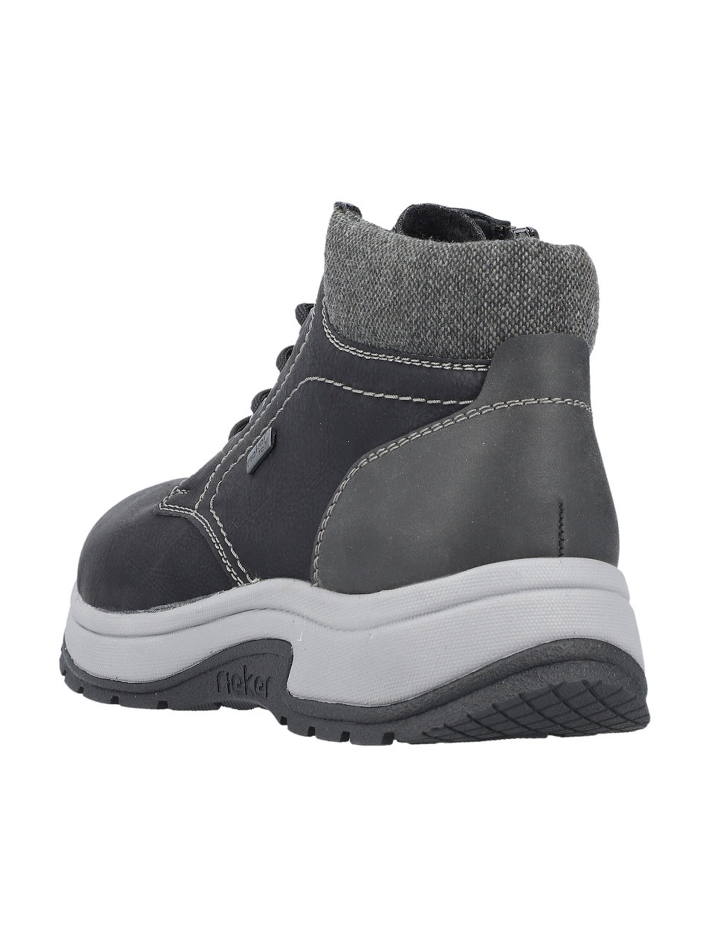 Rieker Schnürboots in Schwarz