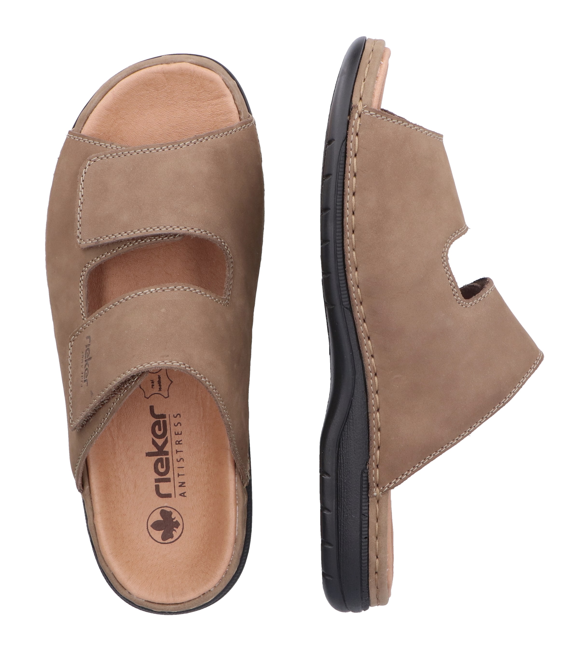 Mule Rieker en beige