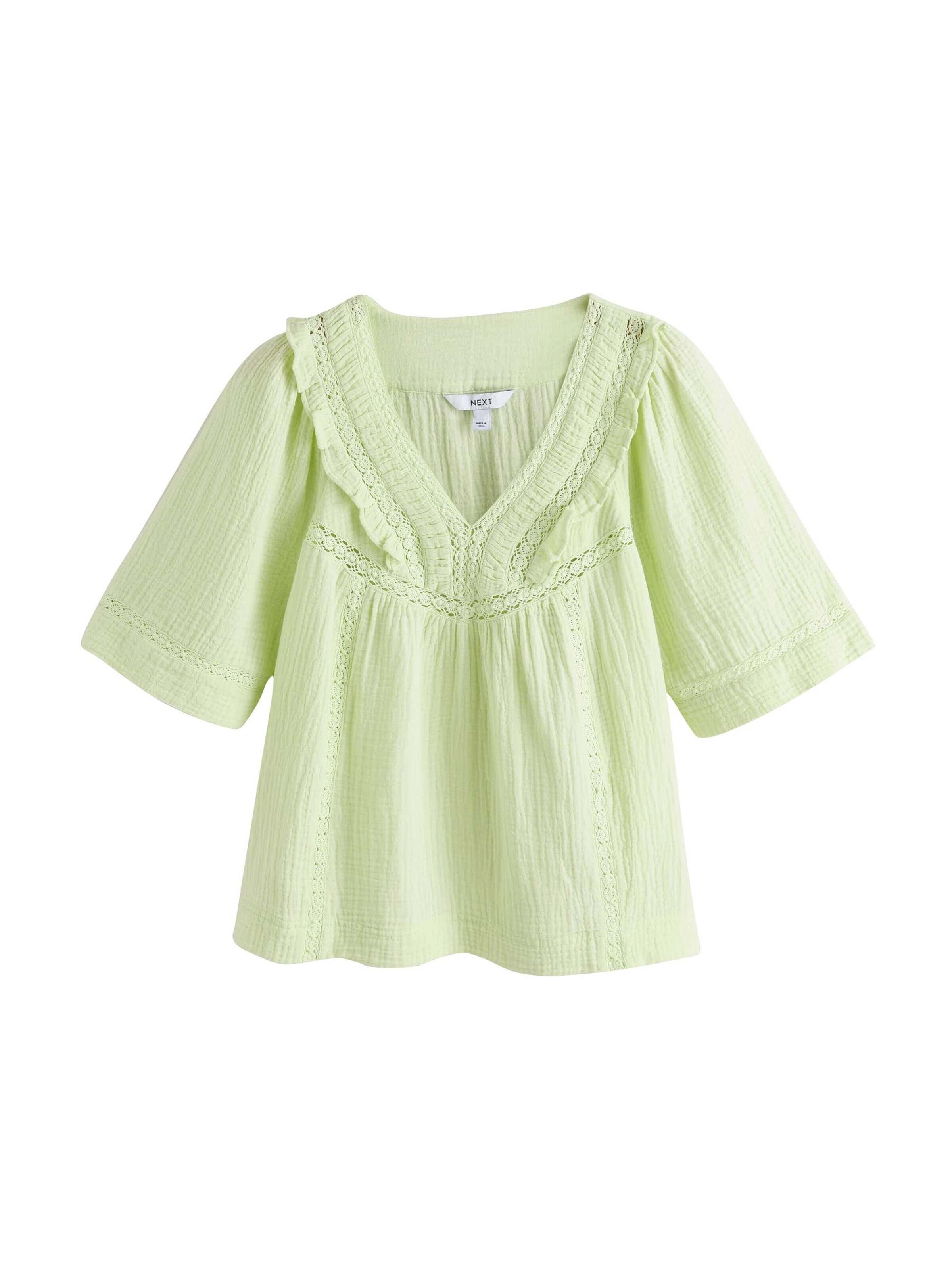Chemisier Next en vert : devant