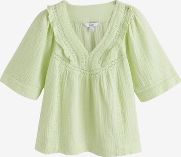 Chemisier Next en vert : devant