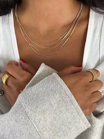 ROUGEMONT Jewellery Kette in Gold: Vorderseite