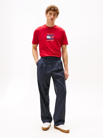TOMMY HILFIGER Μπλουζάκι σε κόκκινο