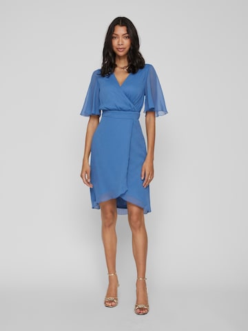 VILA - Vestido de cocktail 'Rilla' em azul