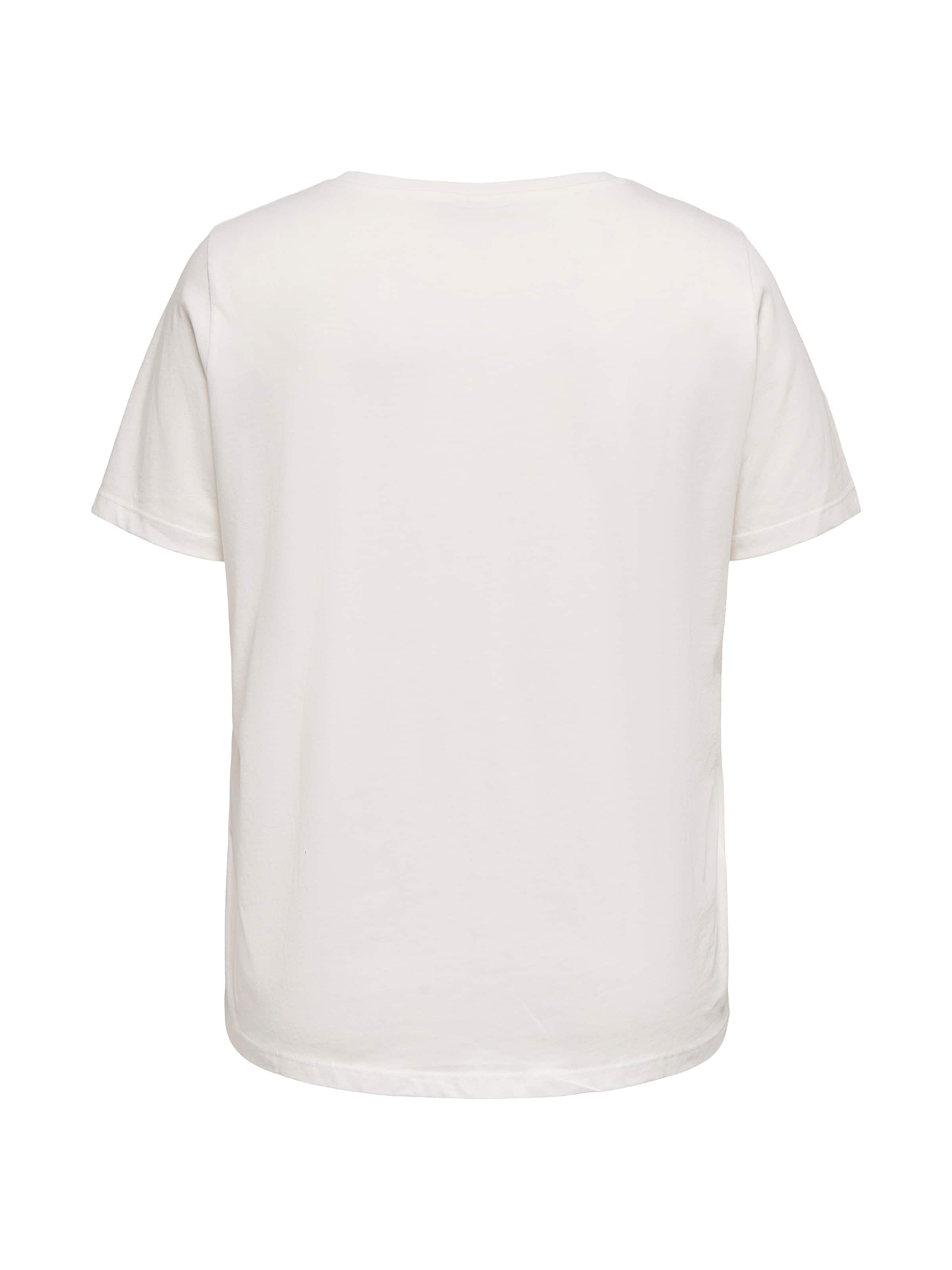 T-shirt 'CARMAEBELL' ONLY Carmakoma en blanc