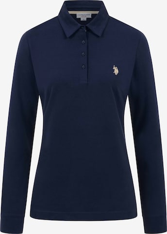 T-shirt U.S. POLO ASSN. en bleu : devant