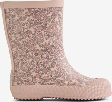 WHEAT Rubber boot 'Muddy' in Pink: front