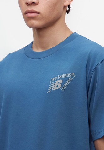 Maglietta di new balance in blu