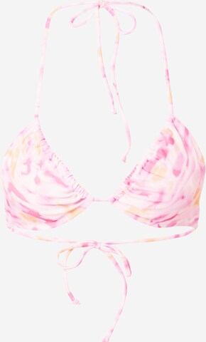 NLY by Nelly Triangel Bikinitop in Roze: voorkant