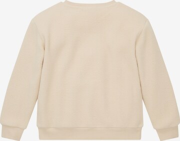 TOM TAILOR Sweatshirt in Beige