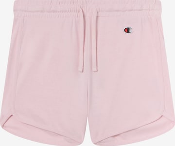 Champion Authentic Athletic Apparel Regular Housut värissä vaaleanpunainen: etupuoli