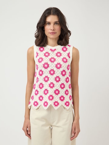 Top di YAS in bianco: frontale