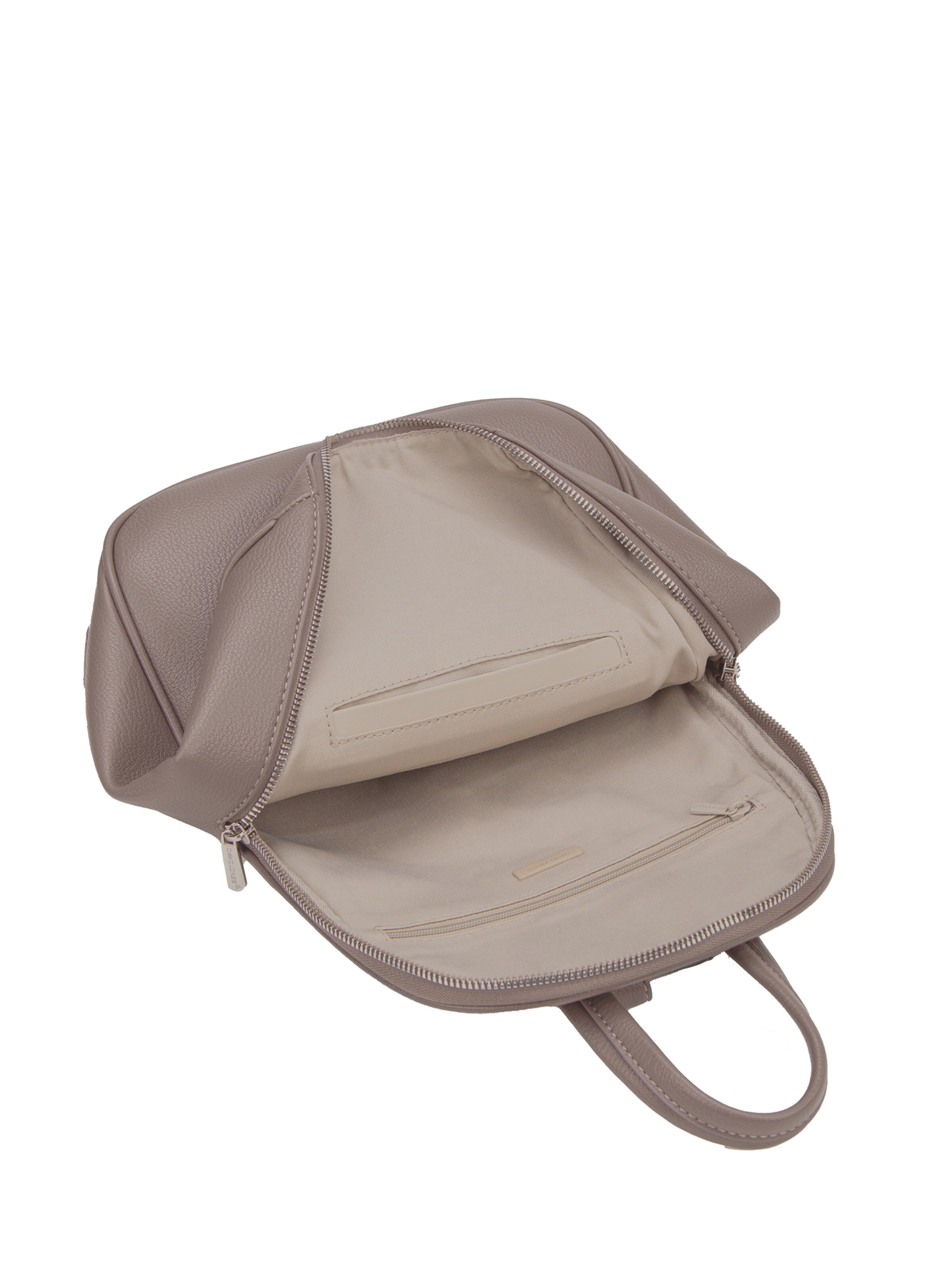 Zaino 'Zaino donna Oriana Nova pelle vegana PU' di David Jones in grigio