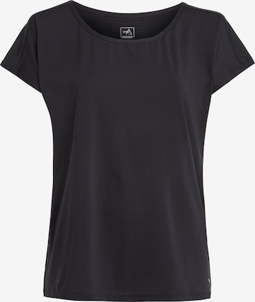 PROTEST Sportsweatshirt 'PRTLOQUAT' in Schwarz: Vorderseite