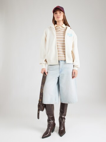 Giacca di felpa di HOLLISTER in beige