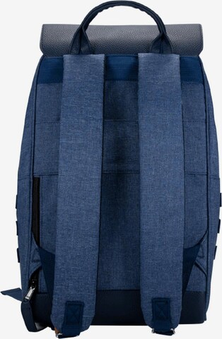 Cabaia Rugzak 'City Medium' in Blauw