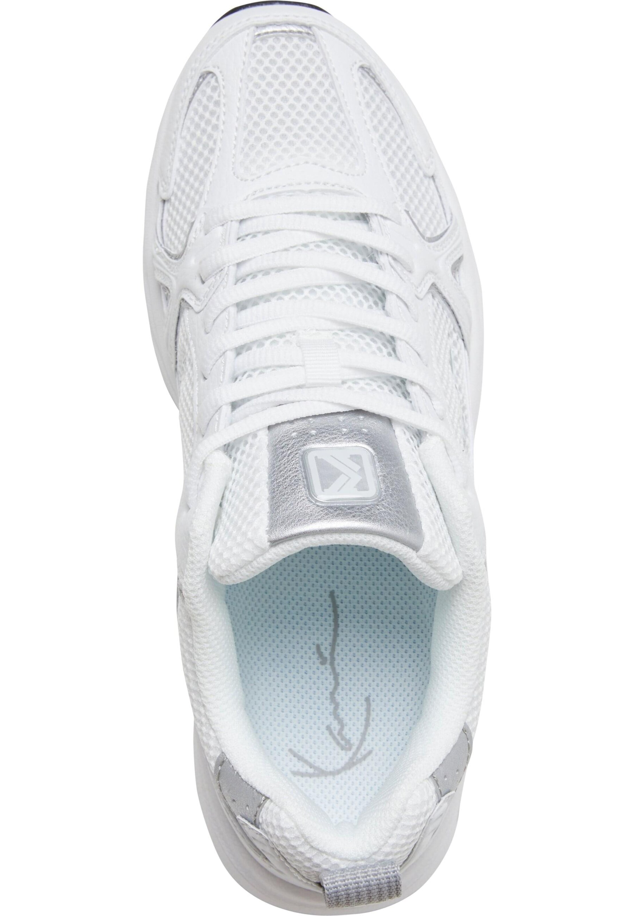 Baskets basses 'Prime Runner' Karl Kani en blanc