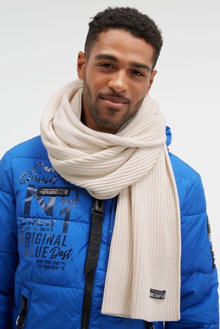 CAMP DAVID Schal in Beige: Vorderseite