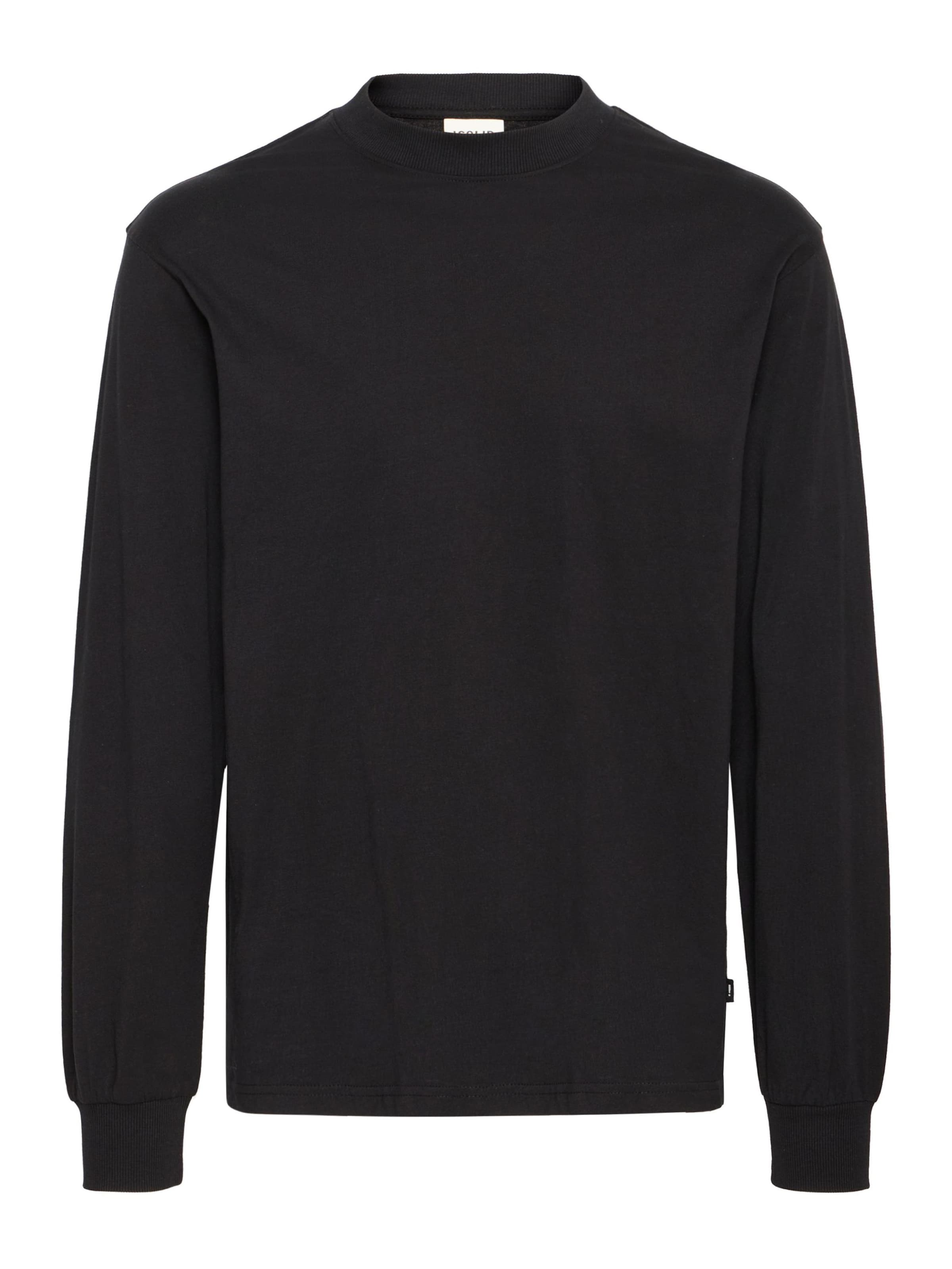 !Solid - Sudadera ' SDREYNALDO ' en negro: frente