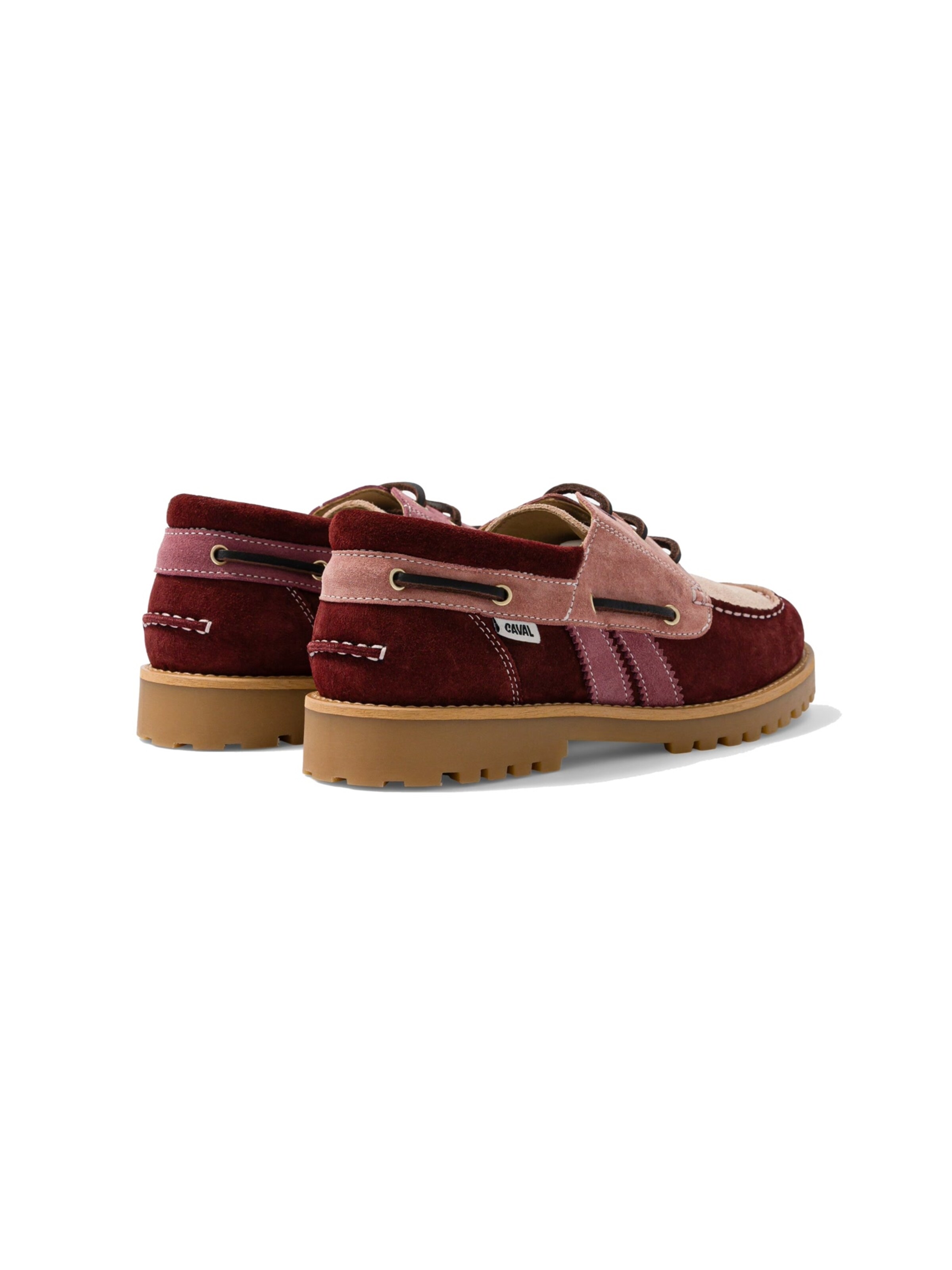 Caval - Mocassins em vermelho: atrás