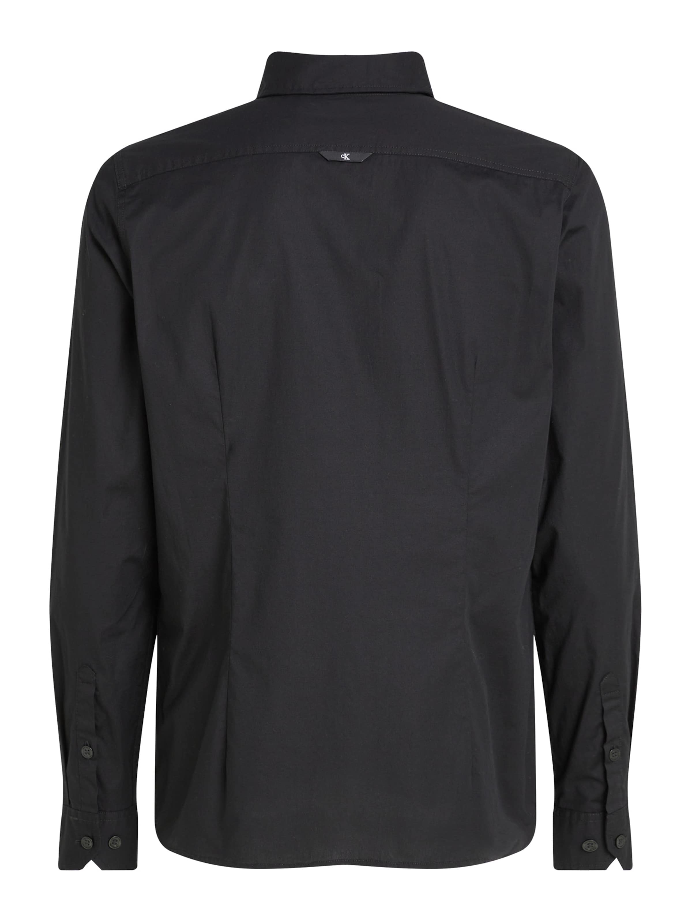 Calvin Klein Jeans - Slim Fit Camisa em preto