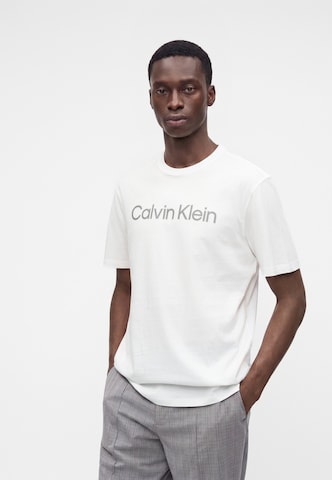 Maglietta 'CLSC30s' di Calvin Klein in bianco: frontale