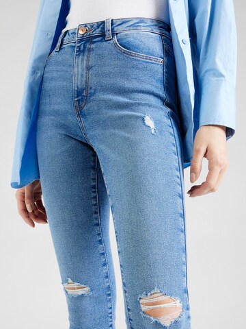 PIECES Skinny Jeans 'DANA' in Blauw