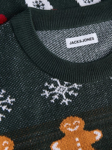 zaļš JACK & JONES Džemperis 'JJXmas Santa'