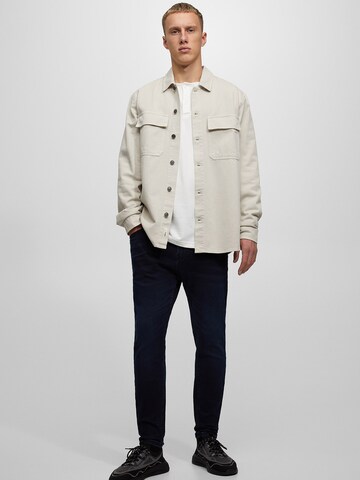 Pull&Bear Regular Jeans in Blau: Vorderseite