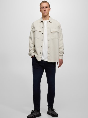 Regular Jean Pull&Bear en bleu : devant