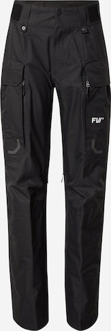 FW Athletic Pants 'MANIFEST' in Black: front