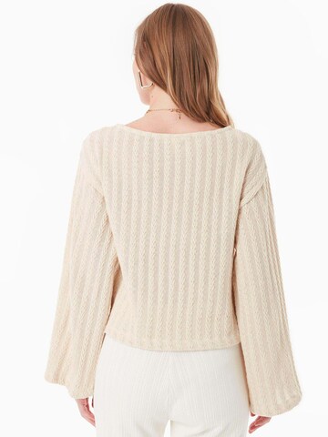 Organication Bluse in Weiß