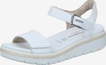 Tamaris - Sandalias en blanco: frente