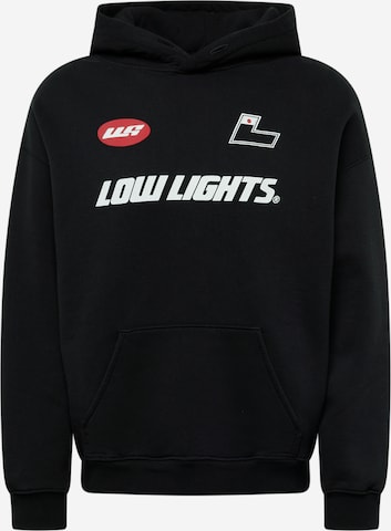 Low Lights Studios Sweatshirt 'Rally' in Schwarz: predná strana