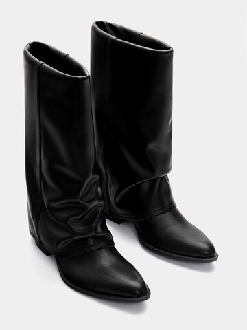 Bottes Pull&Bear en noir