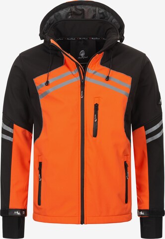 Rock Creek Performance Jacket in Orange: front