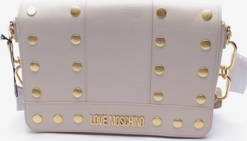 Love Moschino Schultertasche / Umhängetasche One Size in Weiß: predná strana