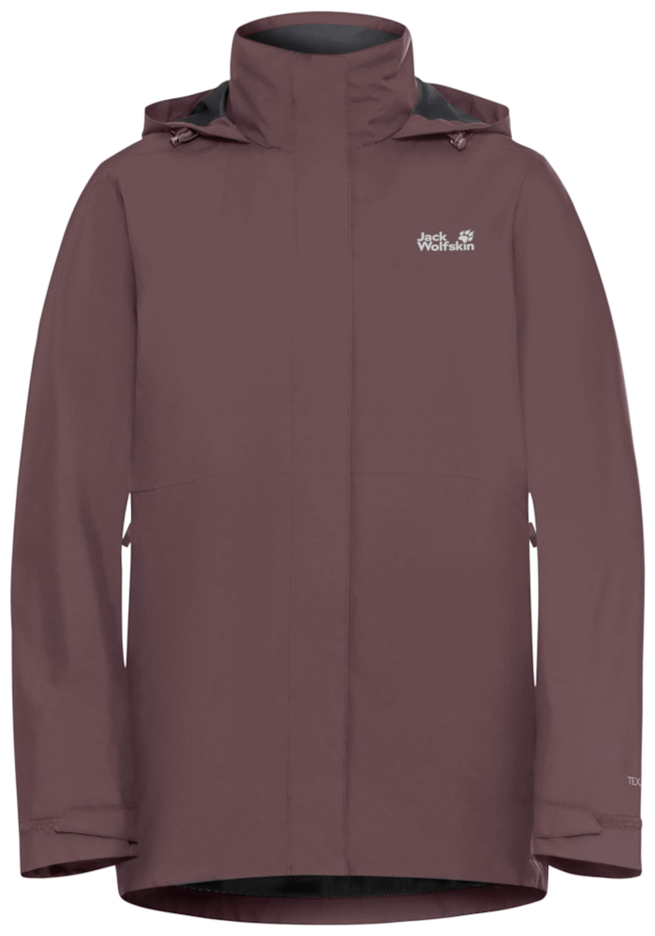 JACK WOLFSKIN Jacke in Lila: Vorderseite