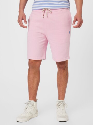 Polo Ralph Lauren Regular Pants in Pink: front