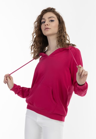 MYMOSweater majica - roza boja: prednji dio