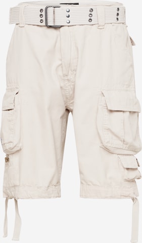 Brandit Pants 'Savage Vintage' in White: front