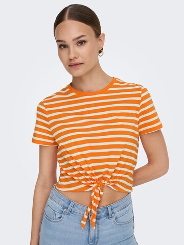 T-shirt 'MAY' ONLY en orange