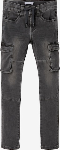 NAME IT Slim fit Jeans 'Silas' in Grey: front