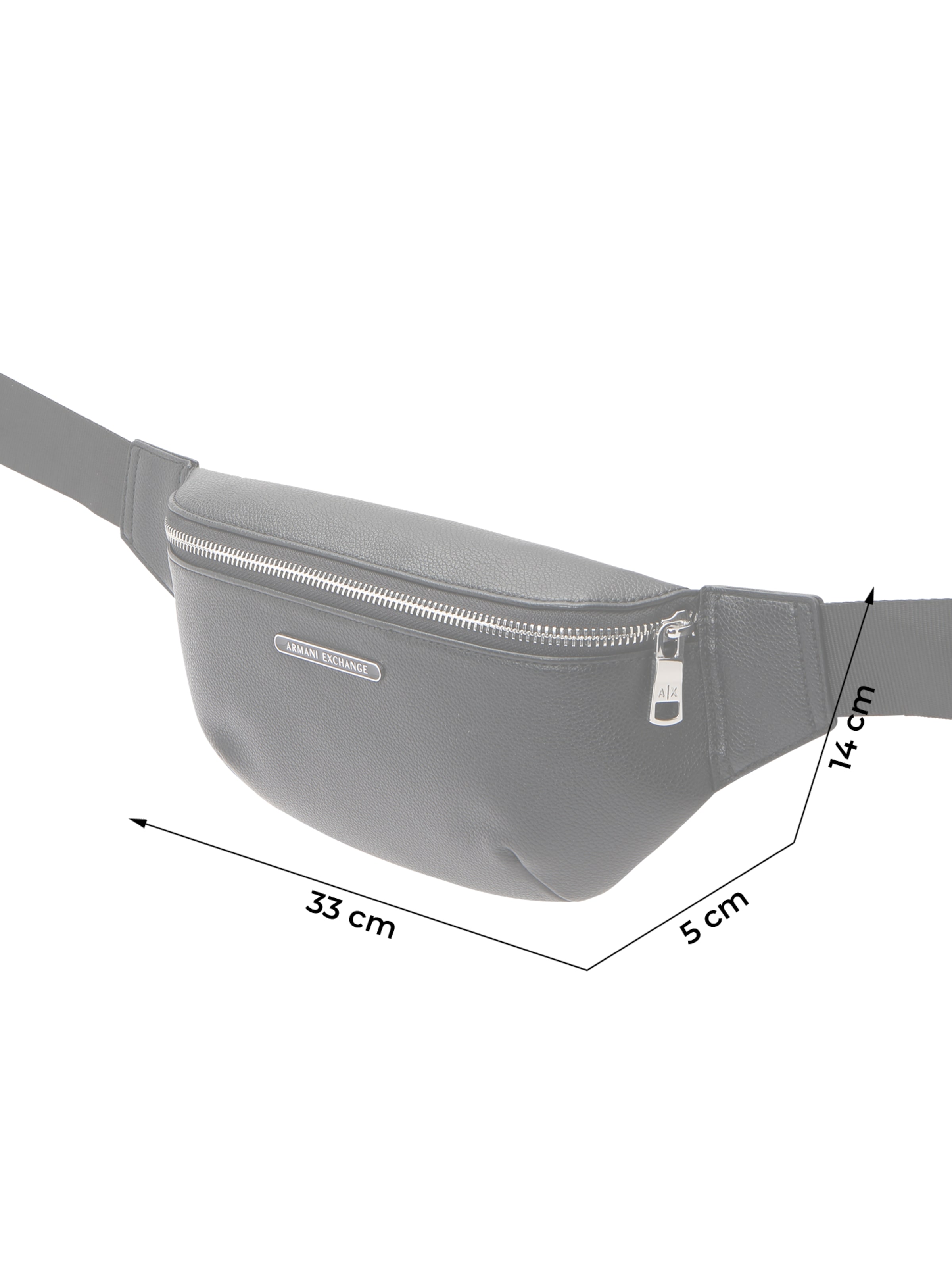 Marsupio 'MARSUPIO - OKINAWA' di ARMANI EXCHANGE in nero