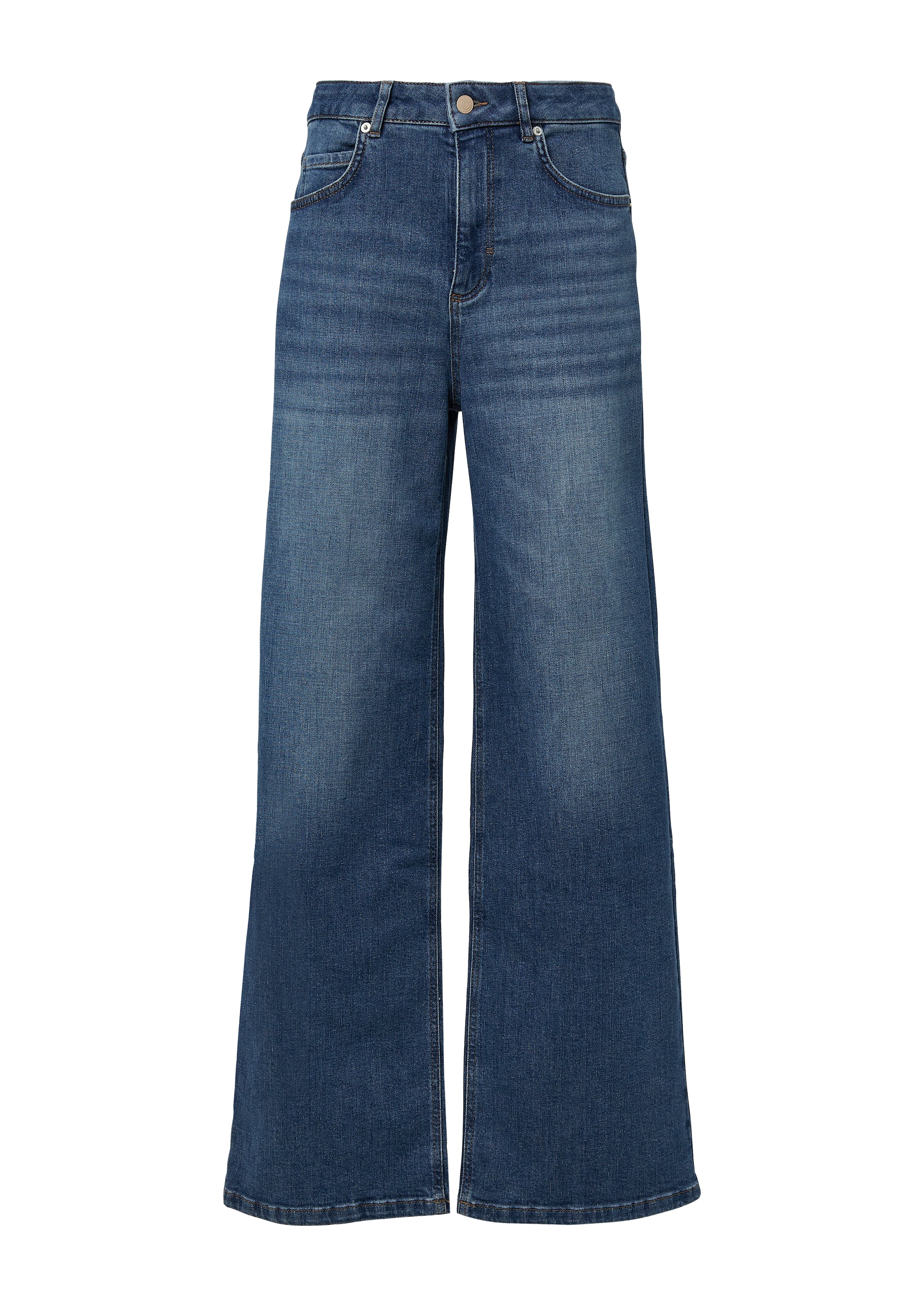 comma casual identity Regular Jeans in Blau: Vorderseite